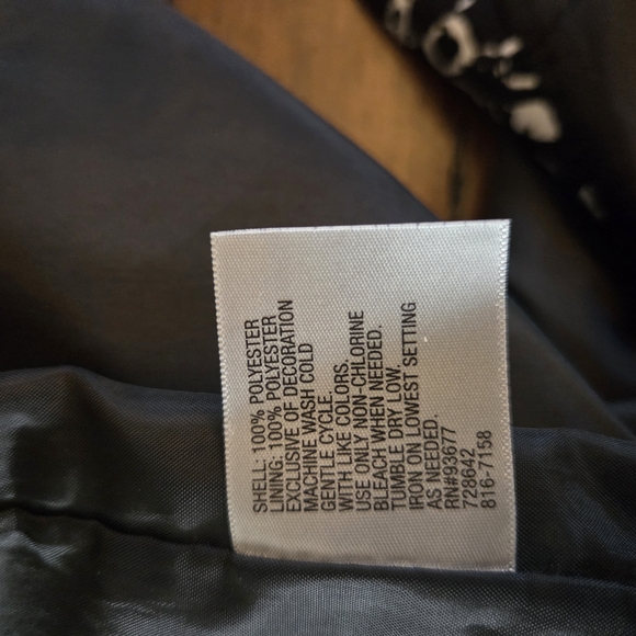 Worthington Black and White Chain Pattern Pencil Skirt Buisness Casual - Picture 10 of 10